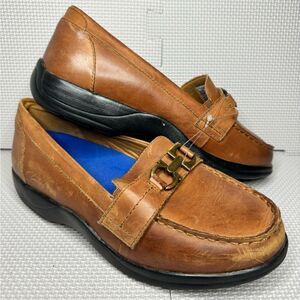 Dr. Comfort Women's Mallory Slip On Horsebit Loafer Shoes Sz 9M diabetic Leather